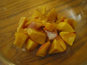 Sugaring before microwaving p