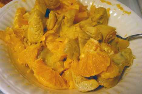 Artichoke-Orange Salad