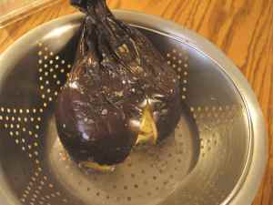 Halfway there and starting to exit the cut end