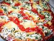 Stuffed shells in the microwave