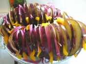 Roast Eggplant, Onion and Pepper Salad