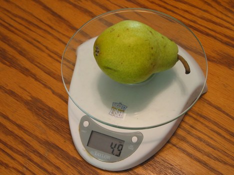 Digital kitchen scale
