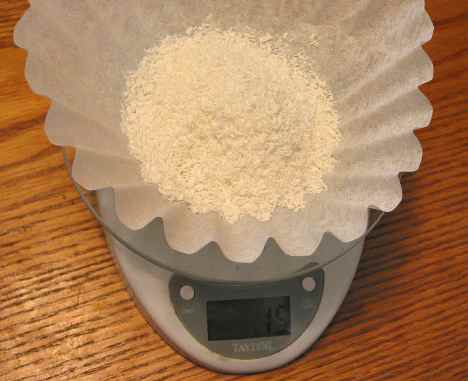 dried coconut shreds