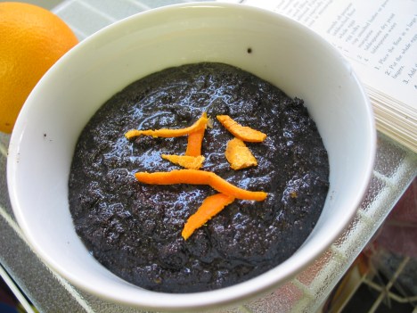 poppyseed filling with orange blossom water