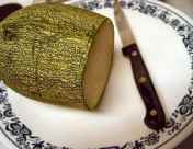 Monster zucchini half