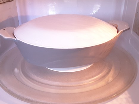 lasagna casserole in the microwave