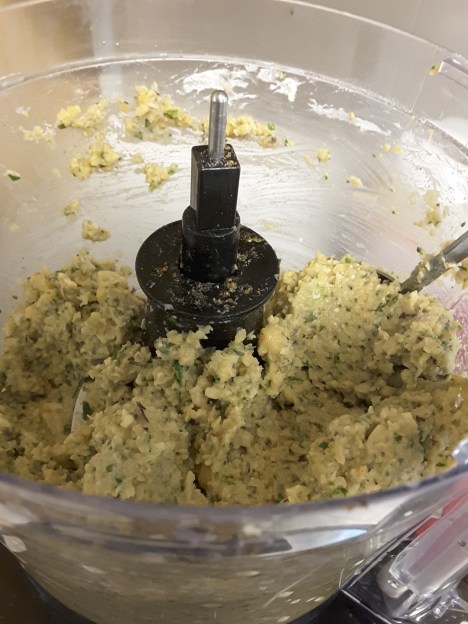 felafel mix ground up medium-fine with a bit of texture