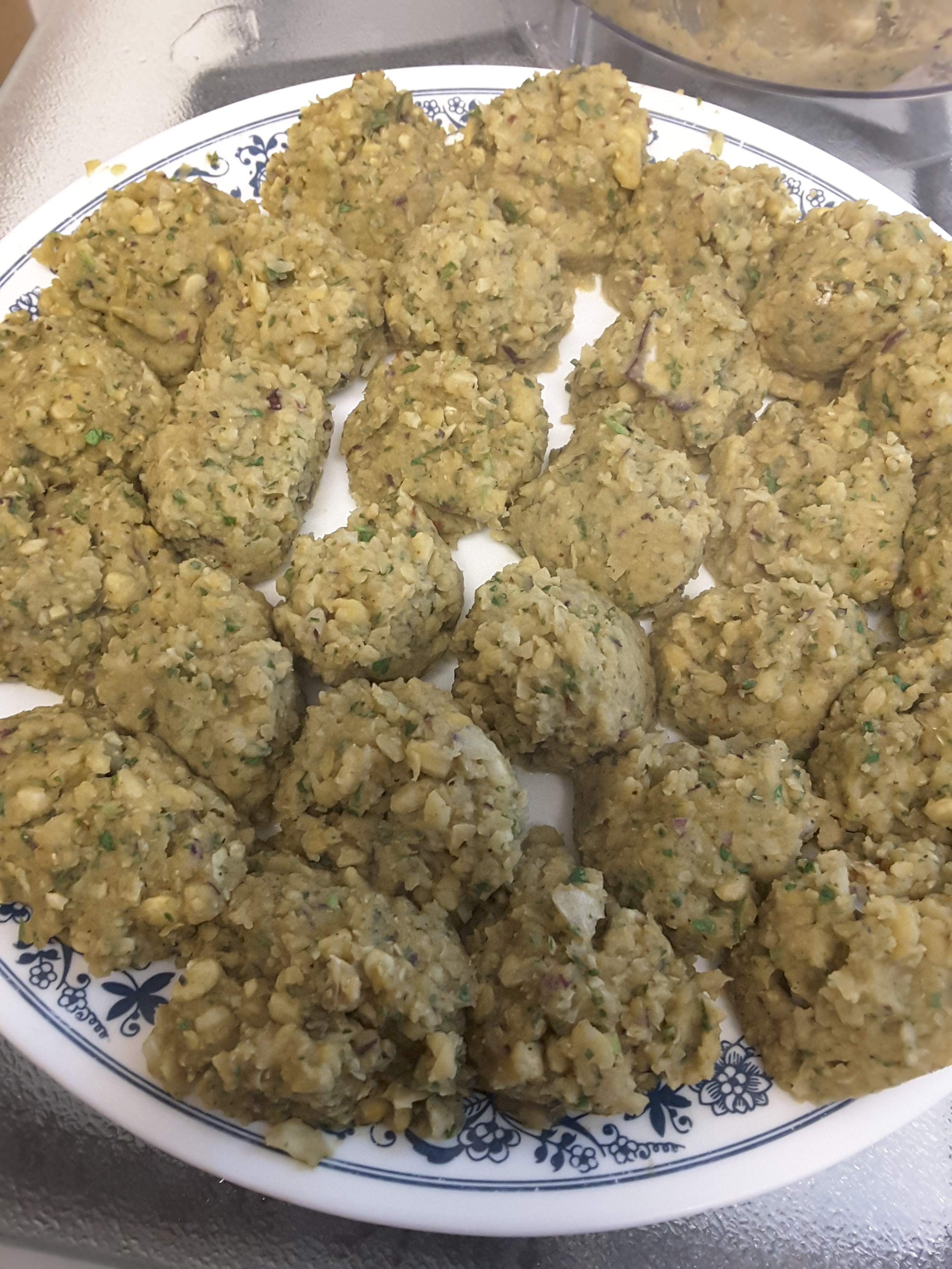 felafel after microwaving